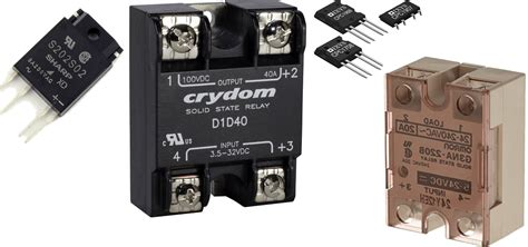 Solid state relays (SSRs) and solid state contactors 